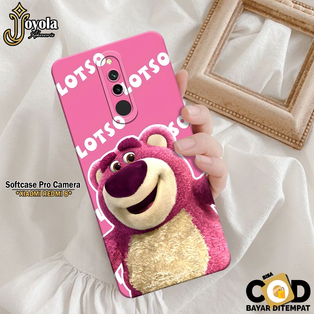 JOYOLA Case XIAOMI REDMI 8 - Fahion Case Kartun - Softcase XIAOMI REDMI 8 - Pro Camera - Casing XIAO