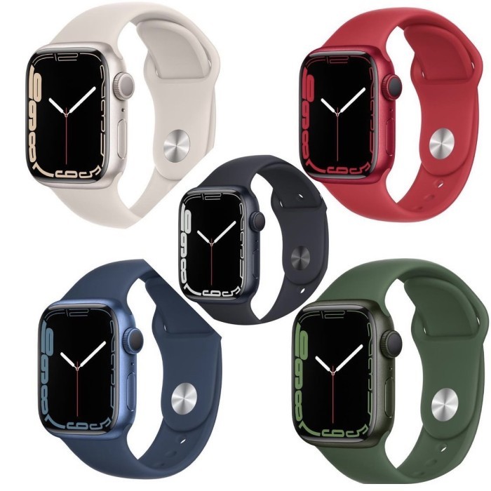 iWatch Series 7 41/45MM MM ORIGINAL Second FULLSET 100% ORIGINAL Mulus Like NEW