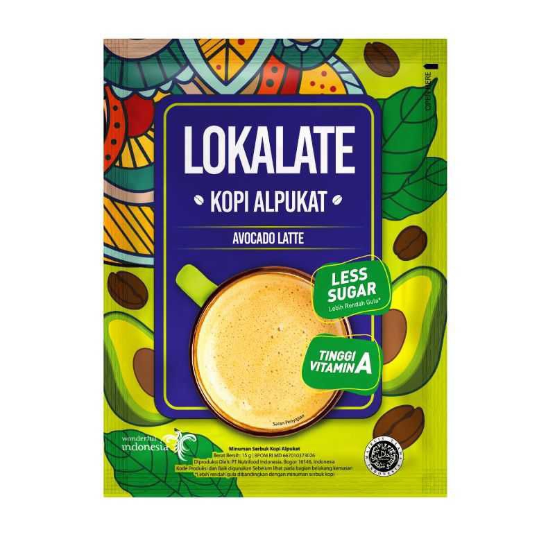 

[AYOBUY.ID] LOKALATE KOPI ALPUKAT 15g 1 RENCENG (ISI 10)