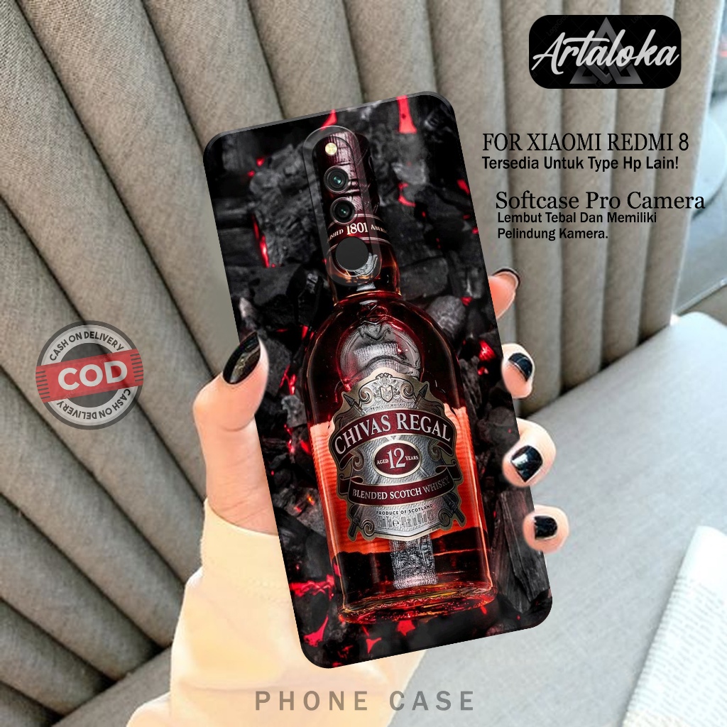 Softcase Hp Xiaomi Redmi 8 Fashion Case Astronod Case Xiaomi Redmi 8 Silikon TPU Pro Camera Casing X