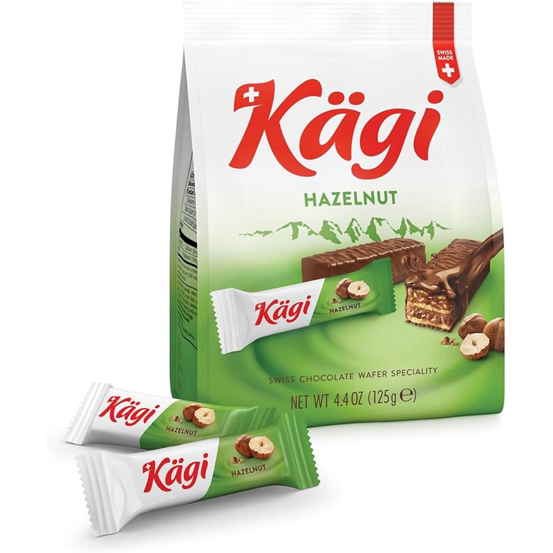 

KAGI HAZELNUT SWISS CHOCOLATE WAFFER 125gram