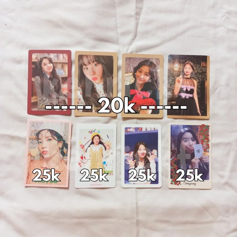 Twice photocard PC Chaeyoung Jihyo Dahyun POB The year of yes feel special hologram anniv once polar