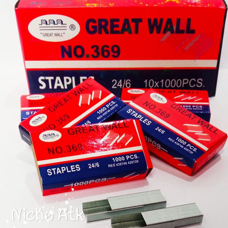 

Great Wall isi staples no3 246 isi staples besar 31m KODE H5F9