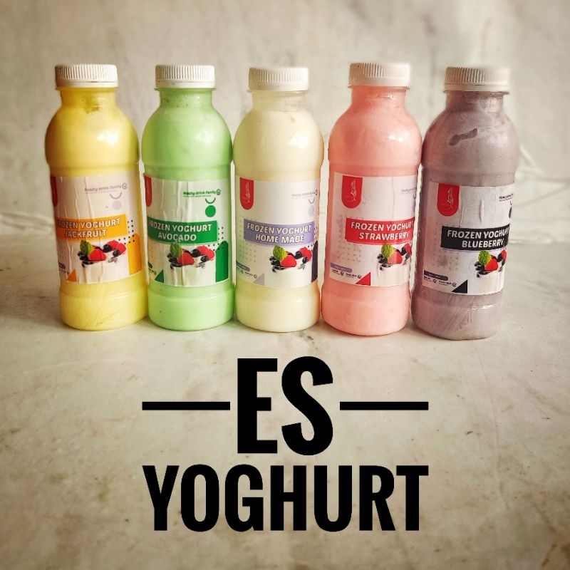 

Es Yoghurt Aneka Rasa Kemasan Botol 200ml