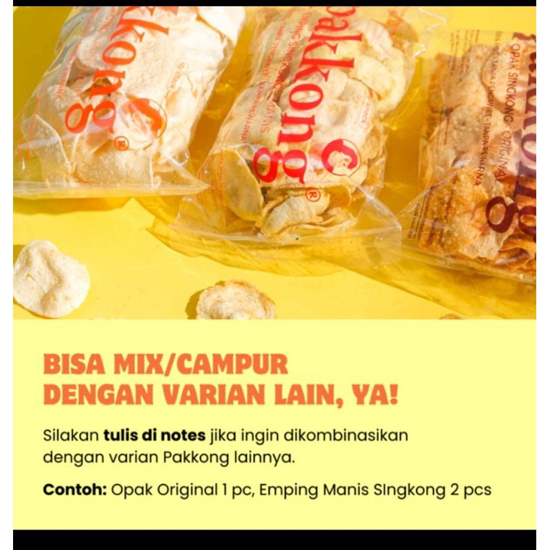 

Opak singkong asli buatan sendiri