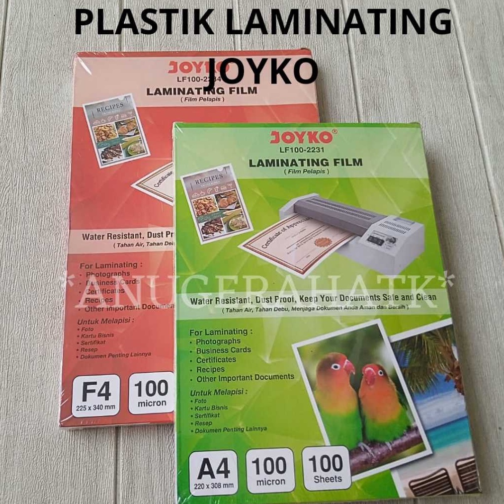 

1 Pack1lbr Plastik Laminating Glossy A4 F4 1mc KODE L2J9