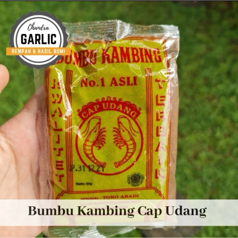 

Bumbu kambing cap udang 55gr