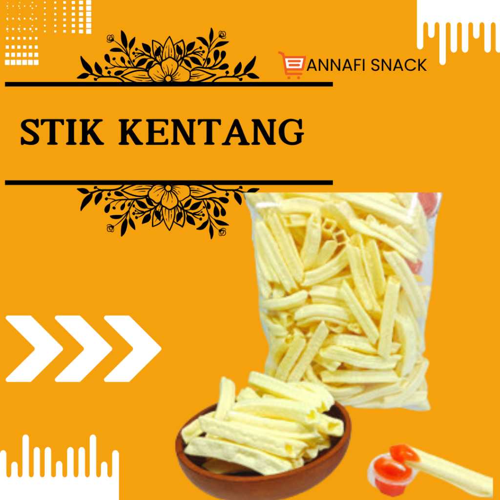 

STIK KENTANG 125 GRAM // POTATO FRENCH FRIES