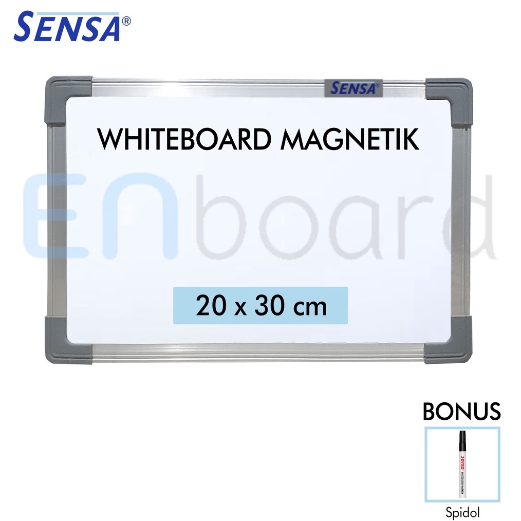 

Papan Tulis Whiteboard White Board Gantung Magnet Single Face Sensa 2 x 3 cm KODE Y3C1