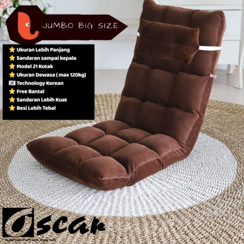 JUMBO - Kursi lesehan, kursi lipat, kursi lantai, sofa lipat