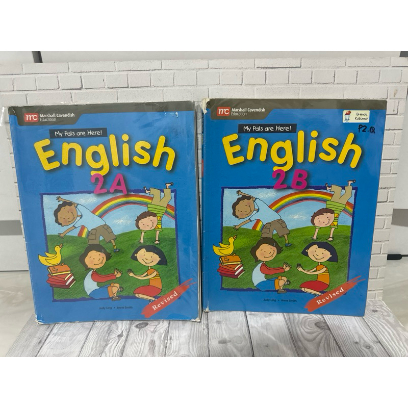 

My pals are here english textbook 2a & 2b bekas