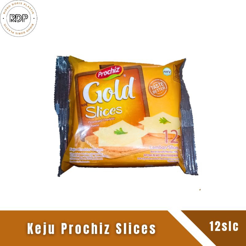 

Keju Slices Prochiz Gold isi 12