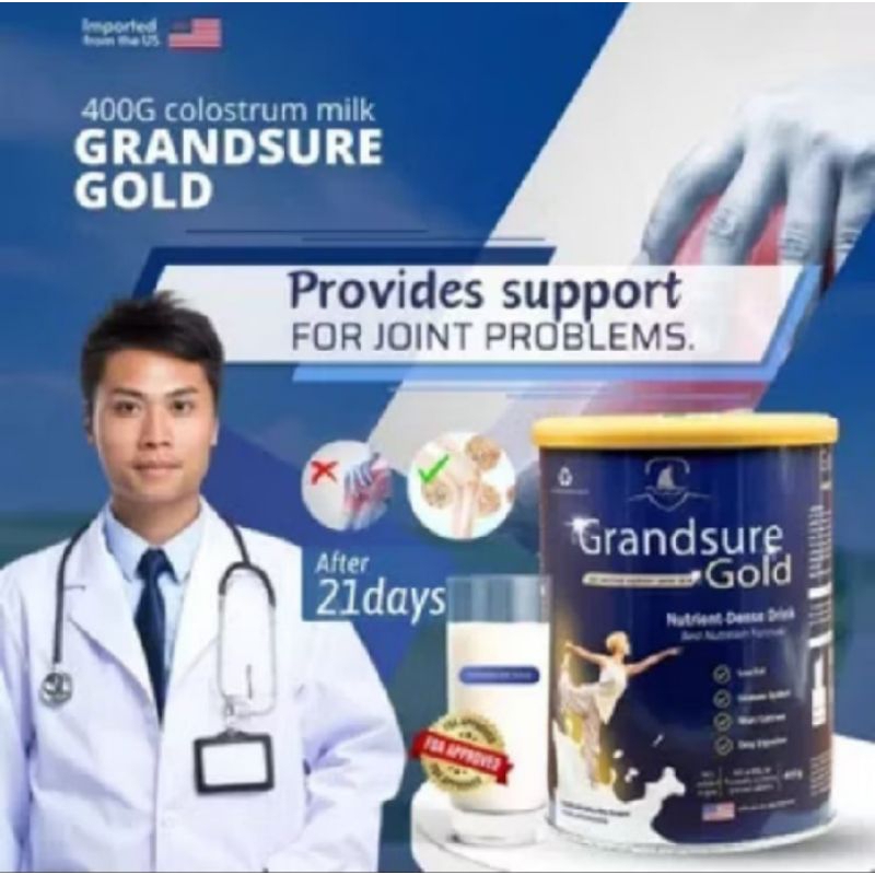 

Promo - Grandsure Gold Susu Khusus Tulang | Nyeri Sendi