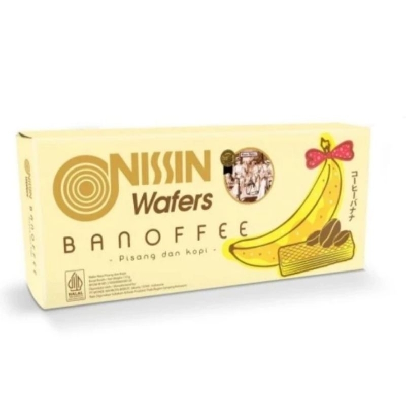 

Nissin Wafer Banoffee 137 gr / Biskuit Wafer Nissin Banoffee