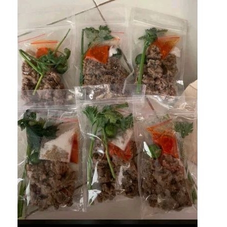 

Bakso ikan khas Malimping tahan 3 hari disuhu ruang 1bulan di freezer