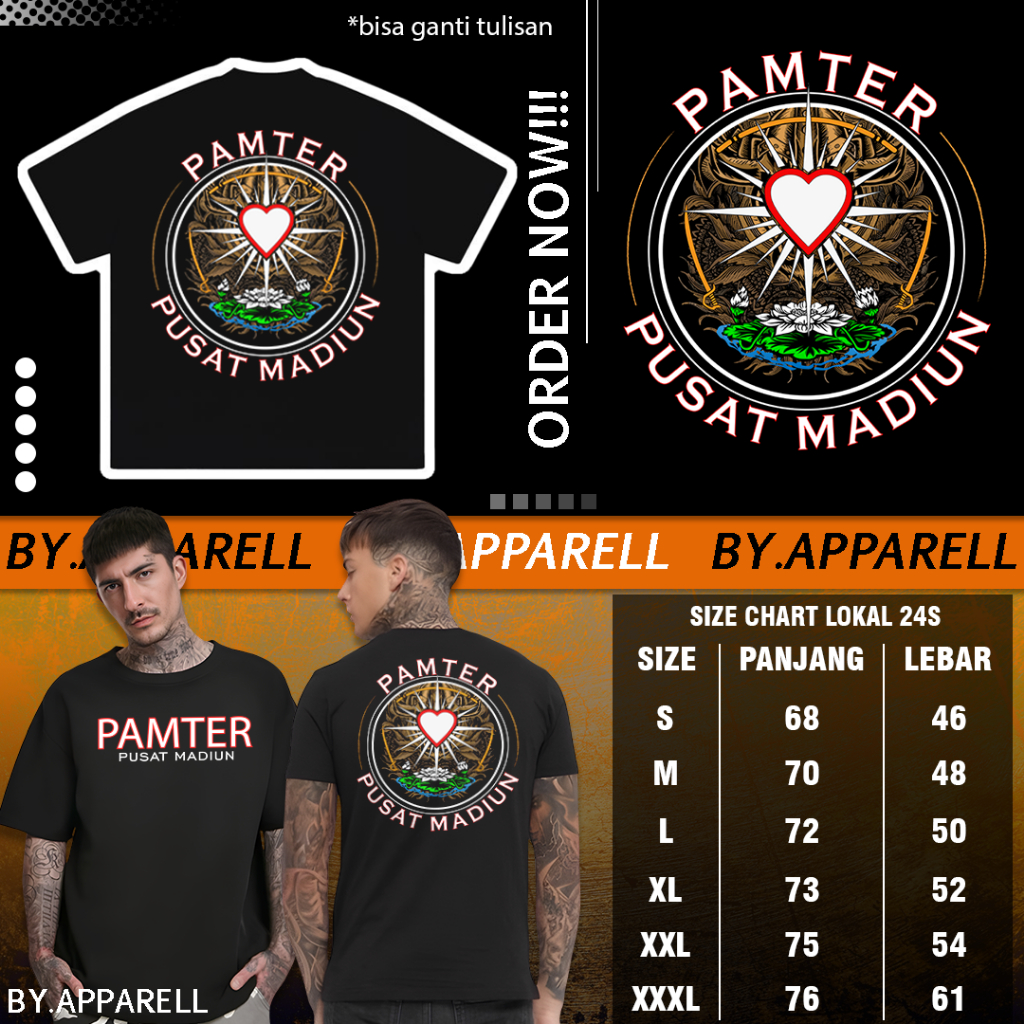 KAOS PAMTER PSHT (PUSAT MADIUN)