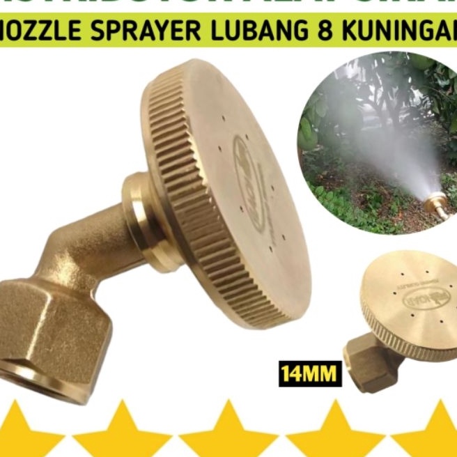 FG2 NOZZLE SPRAYER BENGKOK LUBANG 78 MATA  NOSEL PENIAN ALAT SIRAM KABUT PENIAN  NOZEL SEMPEOTAN HAM