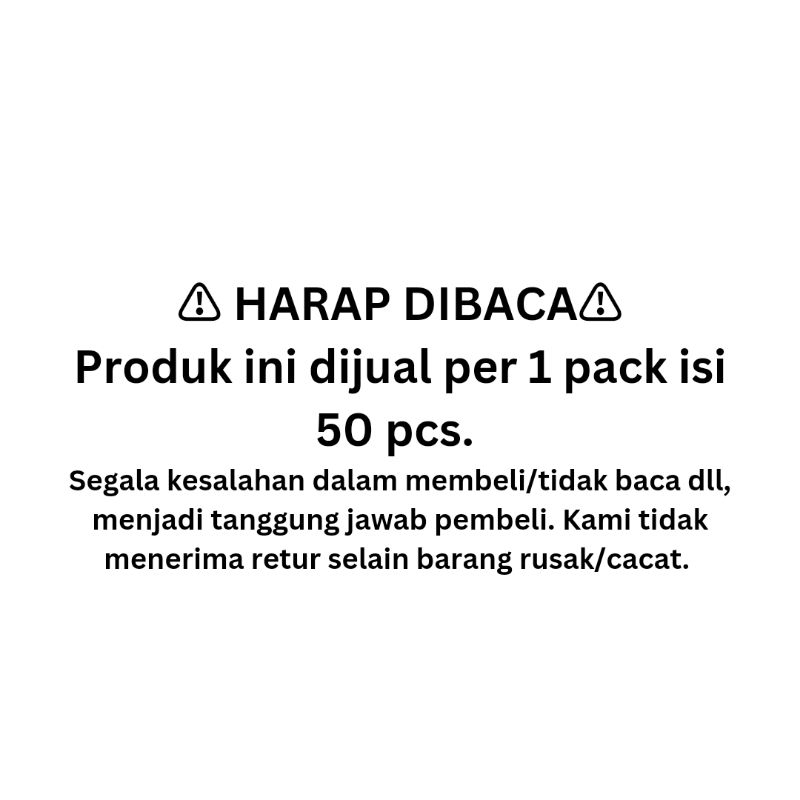 

RB Tali Lanyard ID Card Nametag Nylon 1 Cm / Tali Gantung Hook Plastik Polos (50 Pcs)