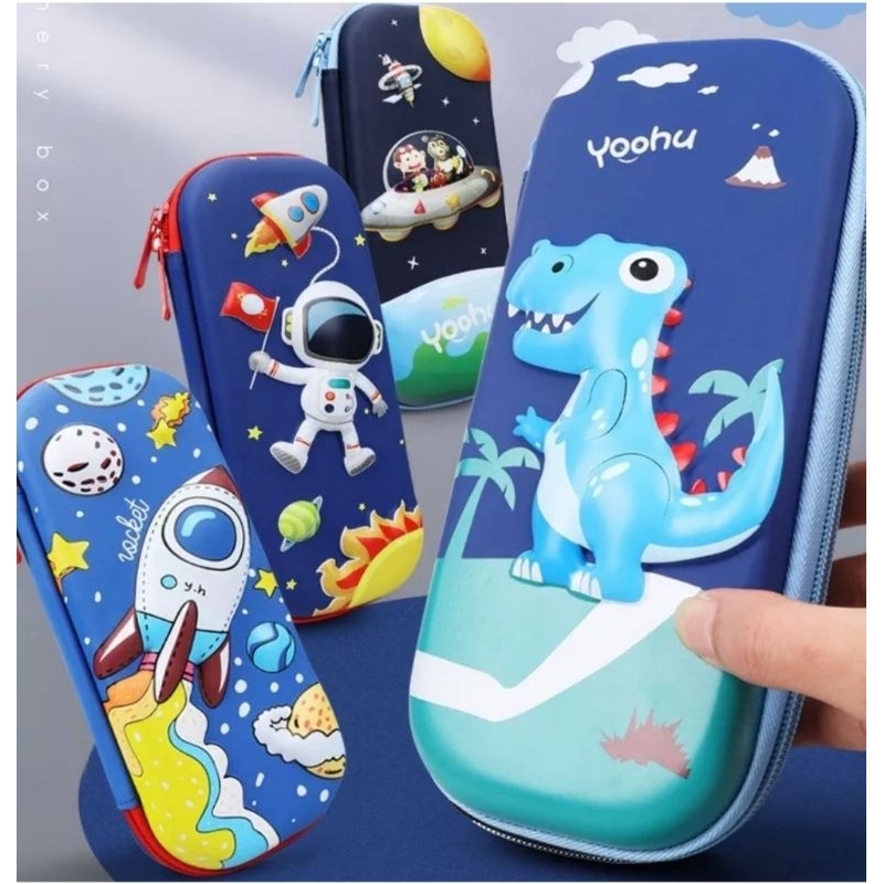 

Kotak Tempat Pensil Anak Sekolah 3D Bahan EVA hemato