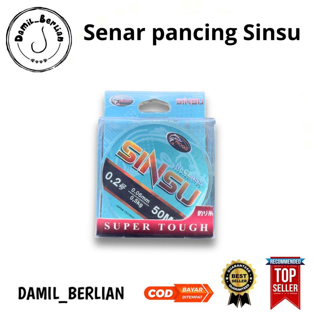 SENAR PANCING SINSU SUPER TOUGH HI-GLASS GROSIR DAMIL BERLIAN