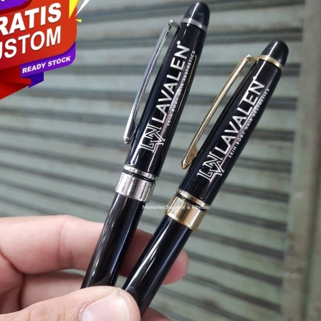 

KI3 Pen Metal Model MB Gratis Custom Grafir Logo pen souvenir besi pen metal cetak logo pen souvenir cetak nama