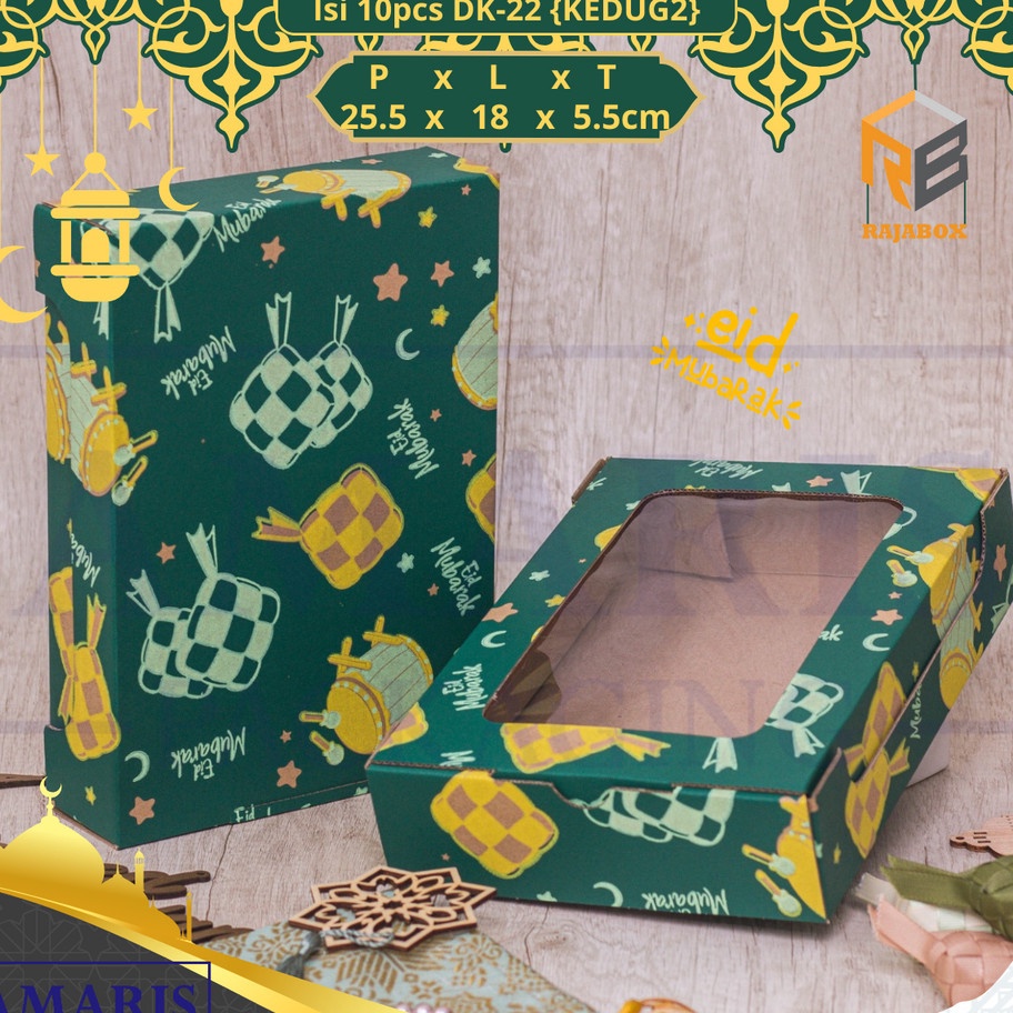 

Ekstra Kardus Die Cut Mika Kotak Tray Pudding DK22 Isi 1 Pcs Amaris Packaging