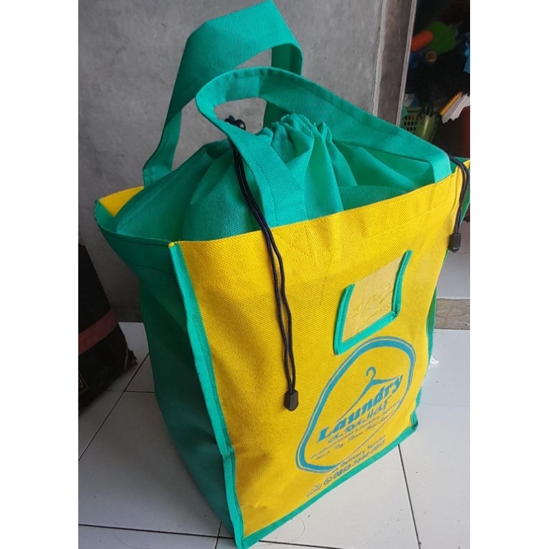 Tas Laundry 3D Serut 10kg Gratis Sablon Min 12