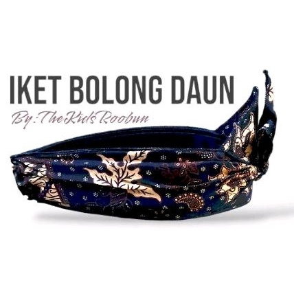 makuta wangsa iket kepala sunda pria dewasa