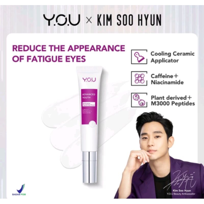 YOU Recharging peptide eye cream original Advanced Youth