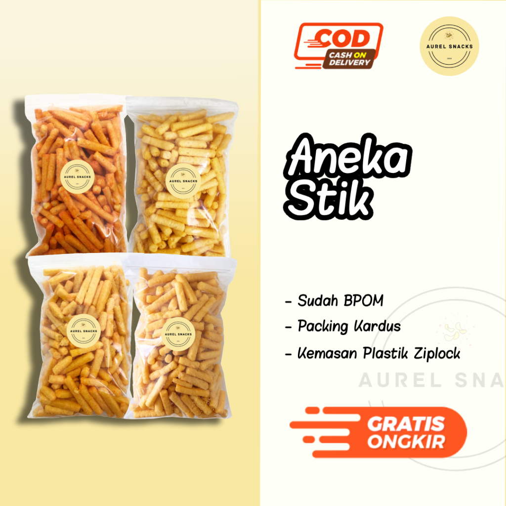 

Aneka Stik Harga 3.000/5.000/10.000 / Snack Stik Balado, Keju, Jagung Bakar, Sapi Panggang Aurel Snacks / Snack Grosir Kiloan Murah Meriah / Cemilan Camilan Jadul / Makanan Ringan