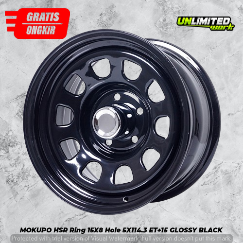 velg mobil daytona murah berkualitas untuk terios rush innova ring 15 hsr mokupo