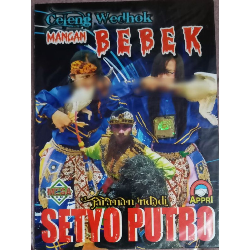 VCD original jaranan Setyo putro mangan bebek