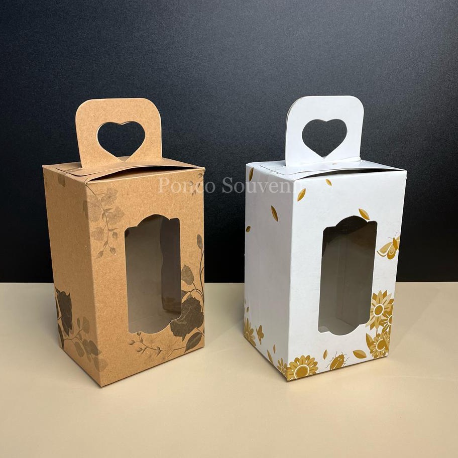 

Hot 25 Pcs Box Dus Kemasan Gelas Aesthetic Gelas Shell 16 x 1 x 8 Cm