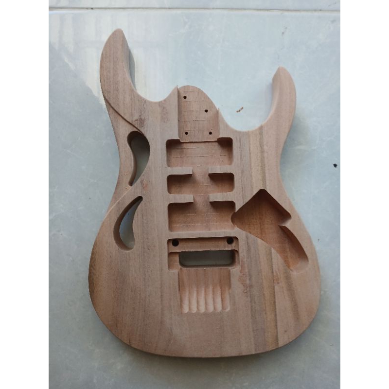 body gitar model ibanez jem pia unfinised