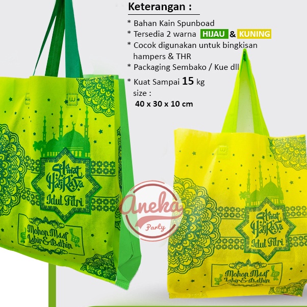 

FG2 isi 12 Tas Parsel Idul Fitri standar Goodie Bag Idul Fitri Kantong Snack Souvenir parsel lebaran