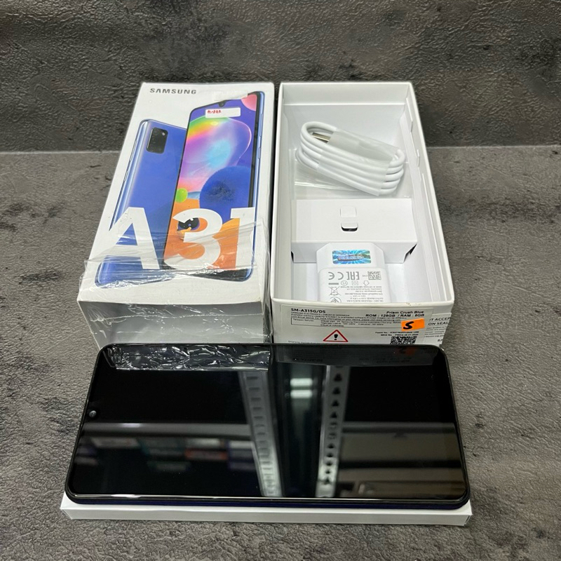 Samsung Galaxy A31 6/128gb Fullset Second Garansi Resmi