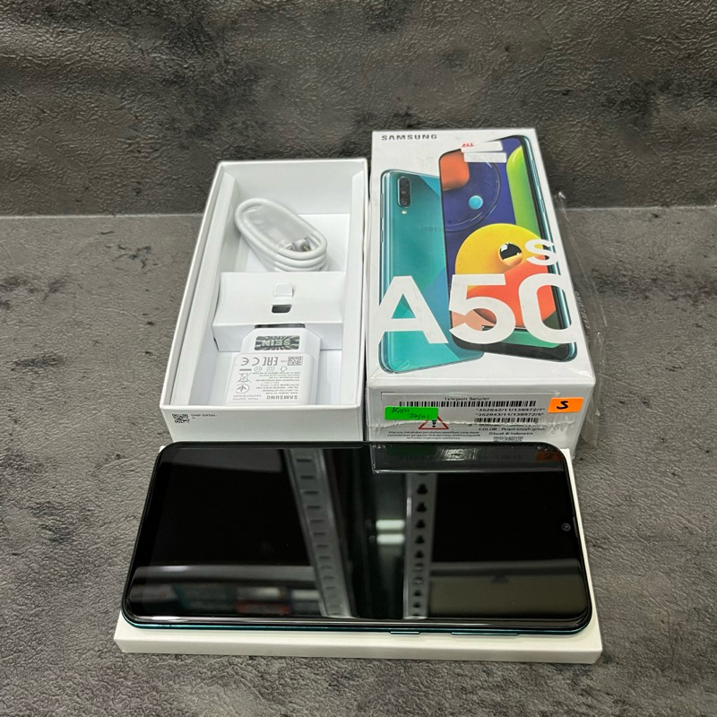 Samsung Galaxy A50s 4/64gb Fullset Second Garansi Resmi