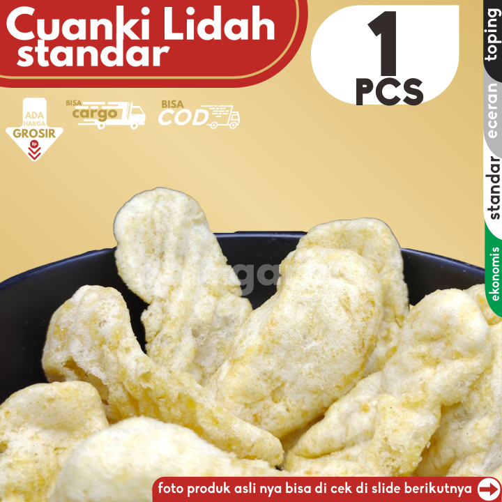 

Cuanki LIDAH Standar 1pcs by GaiaGarut (Bisa COD/Grosir/Kargo)