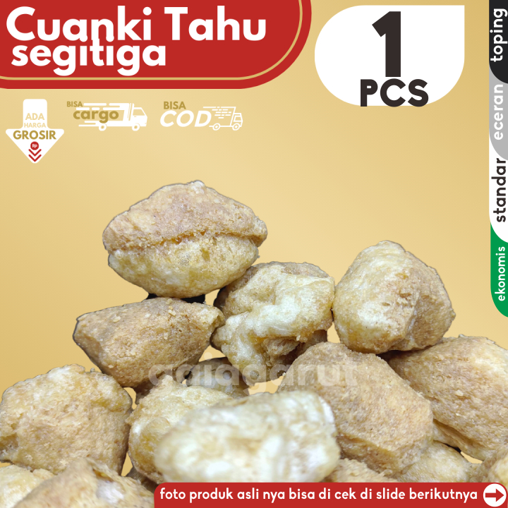 

Cuanki TAHU segitiga 1pcs by GaiaGarut