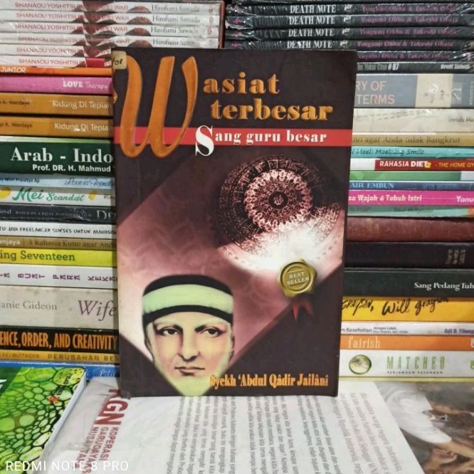 Buku Original Wasiat terbesar Sang guru besar Syekh Abdul Qadir Jailani Bekas