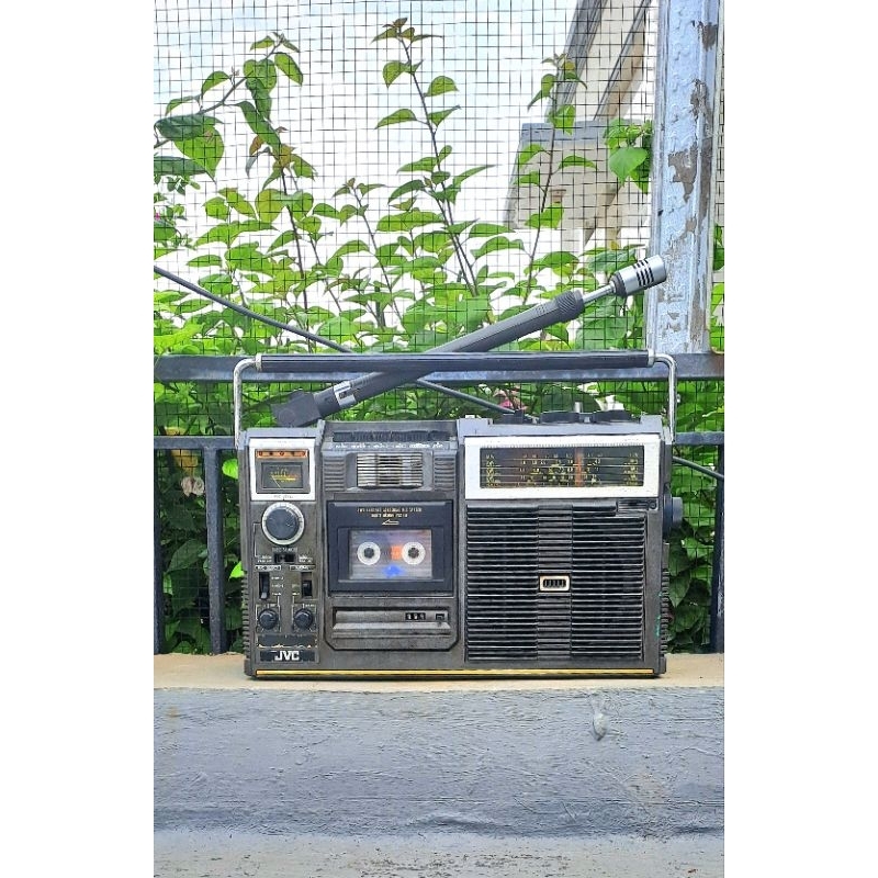 Tape JVC ZoomShooter Boombox Vintage