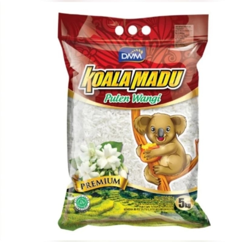 

Beras Koala Madu Pulen Wangi 5 kg