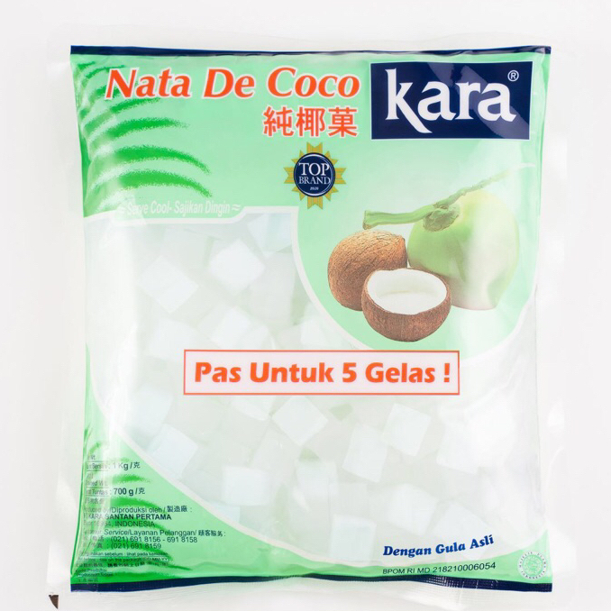 

Kara Nata de coco plain dadu besar 1kg