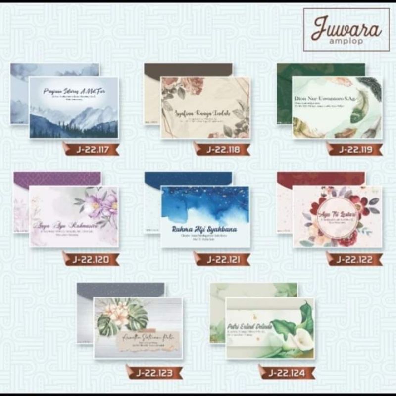 

amplop juara 1 box isi 50pcs free cetak nama dan alamat sudah termasuk perekat