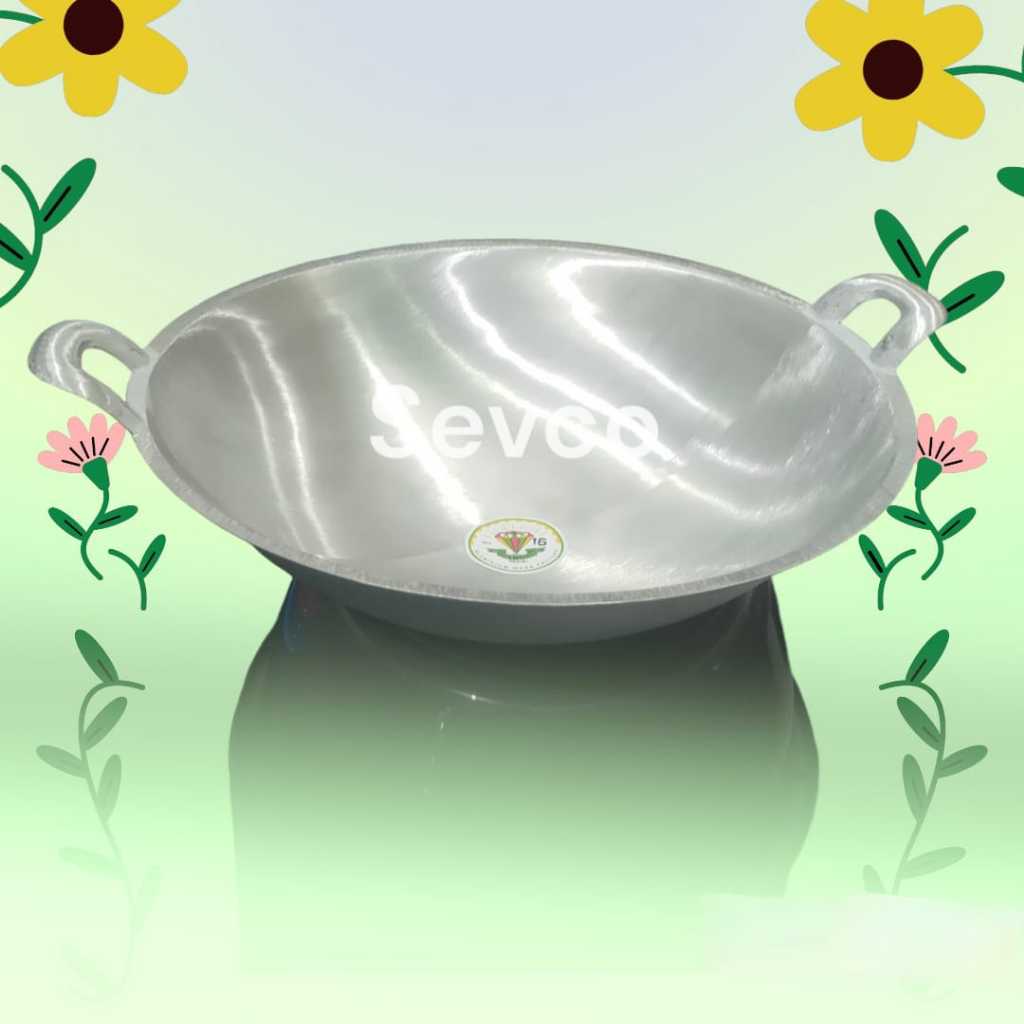 Kuali Wajan Penggorengan Belanga Aluminium Diamonds 18 / Kuali Tebal Bagus Diamonds