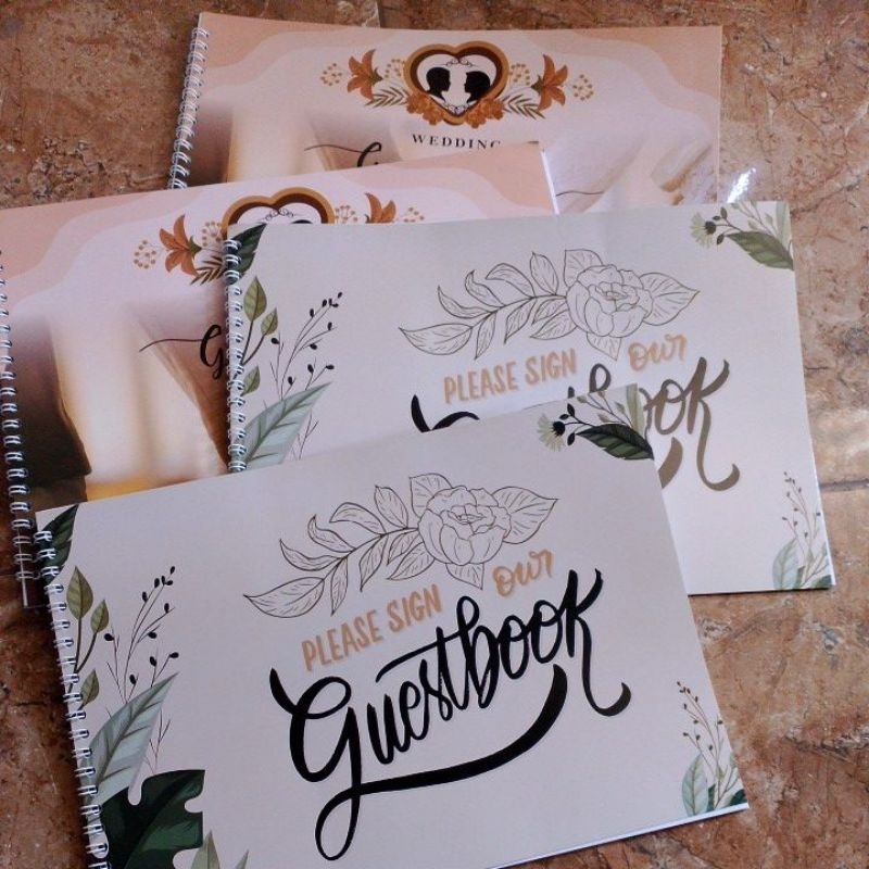 

Buku Tamu Jilid spiral kertas tebal