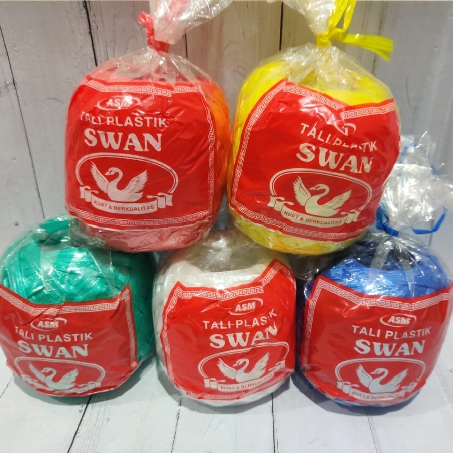 

TALI RAFIA SWAN WARNA PREMIUM 500GR / 300GR