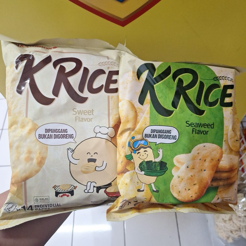 

delfi Orion KRice krekers beras 14 aneka rasa
