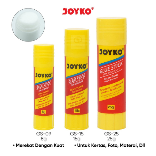 

Glue Stick Lem Kertas Batang Joyko GS-09 ~ 25