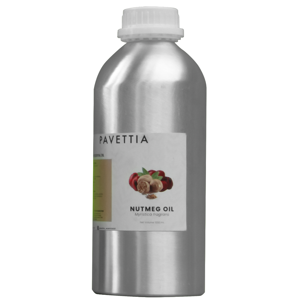 1000 ml - Minyak atsiri pala / nutmeg essential oil (Myristica fragrans)